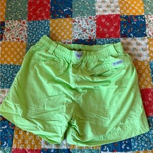 Columbia Women's Bright Green Shorts